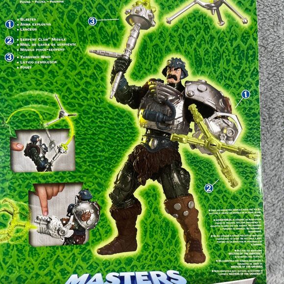 Masters Of The Universe vs The Snakemen Serpent Claw Man At Arms and Mekaneck - Picture 8 of 8